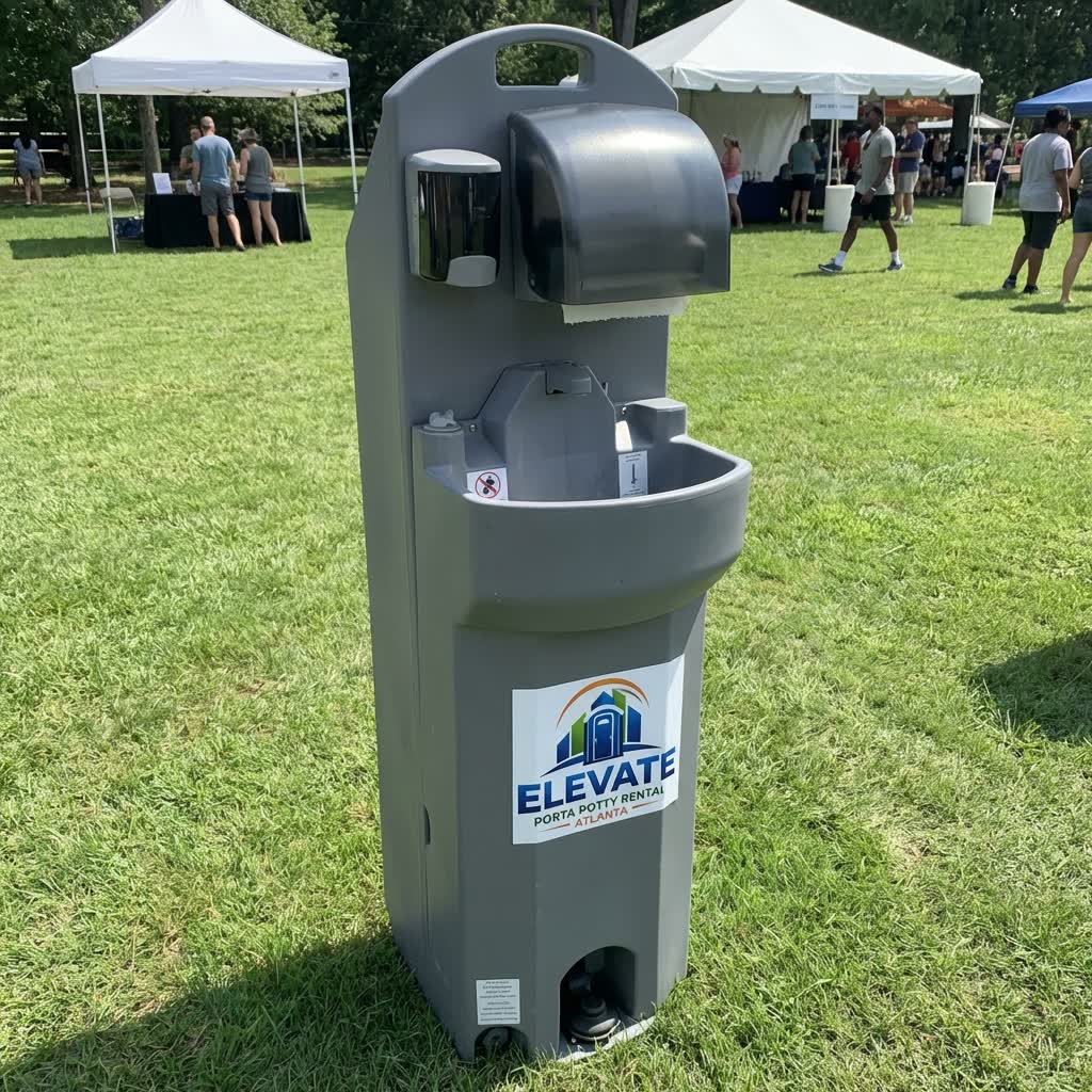 Portable hand wash station rental Atlanta